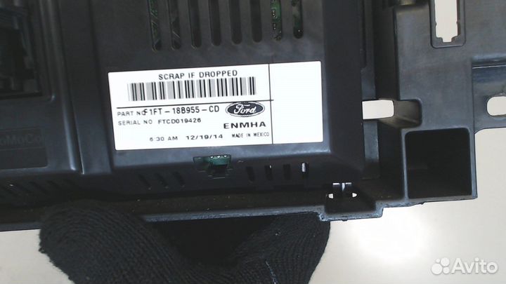 Дисплей компьютера Ford Focus 3, 2015