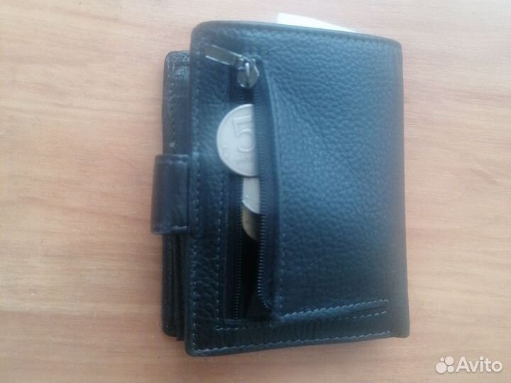 Кошелек мужской кожаный новый
