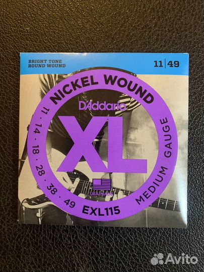 Струны для электрогитары D'Addario Оригинал