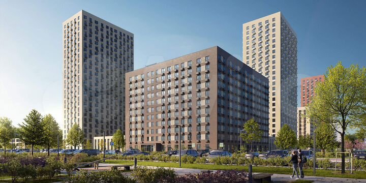 1-к. квартира, 32 м², 20/25 эт.