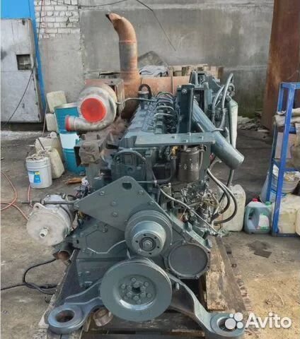 Двигатель saa6d125e komatsu 400-7