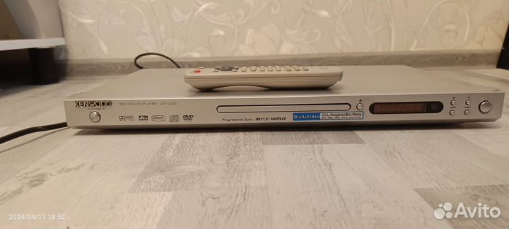Дивиди проигрыватель. CD DVD Kenwood DVF-3200