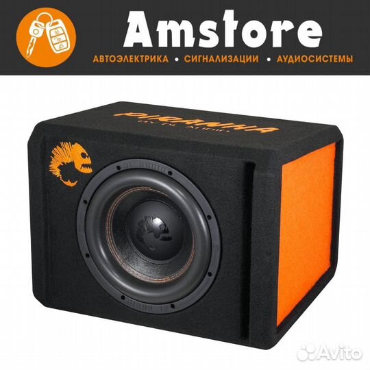 DL Audio Piranha 10A V.2 Black сабвуфер активный