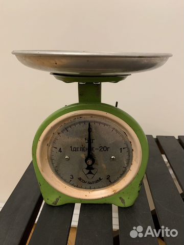 Весы бытовые механические 5кг СССР