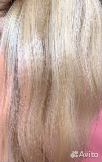 Волосы натуральные срез 45-50см