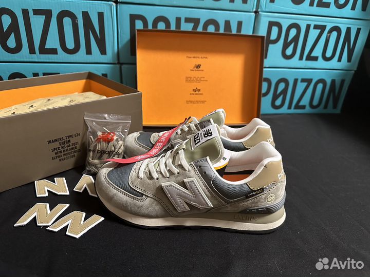 New Balance 574 alpha industries