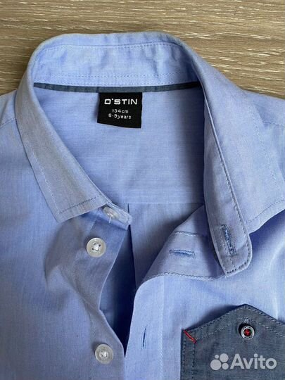 Рубашка для мальчика 134 Ostin