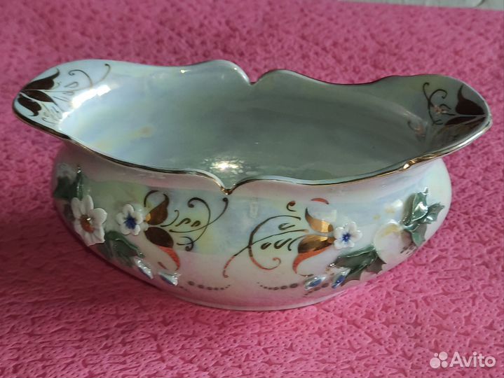 Конфетница или соусник, фарфор Винтаж