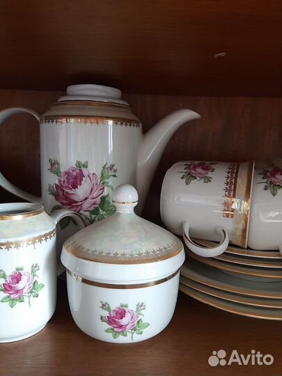 Сервиз чайный производства Kahla (ГДР)