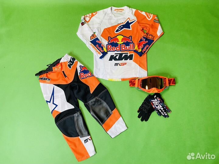 Детский костюм для мотокросса KTM Alpinestars