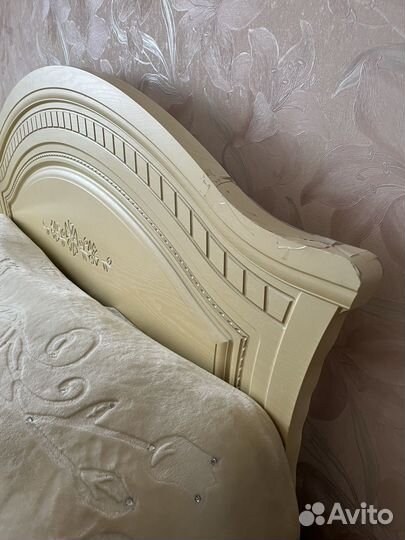 Кровать двухспальная 160 200 бу с матрасом