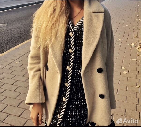 Пальто женское 42 massimo dutti