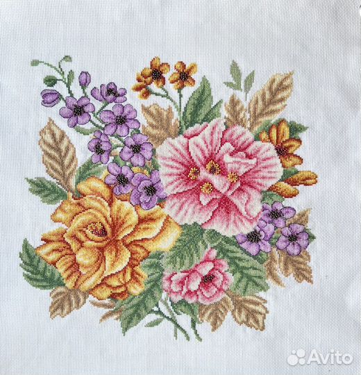 Картина вышитая крестом 