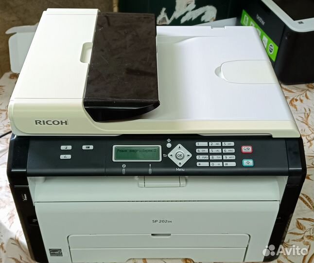 Мфу (принтер, копир) лазерный Ricoh SP202SN