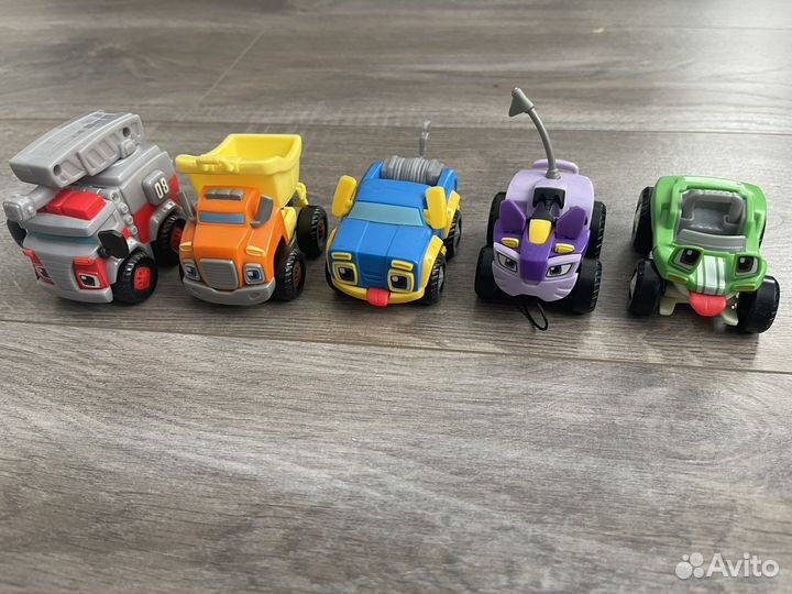 Машинки рэв и заводная команда. Rev&roll