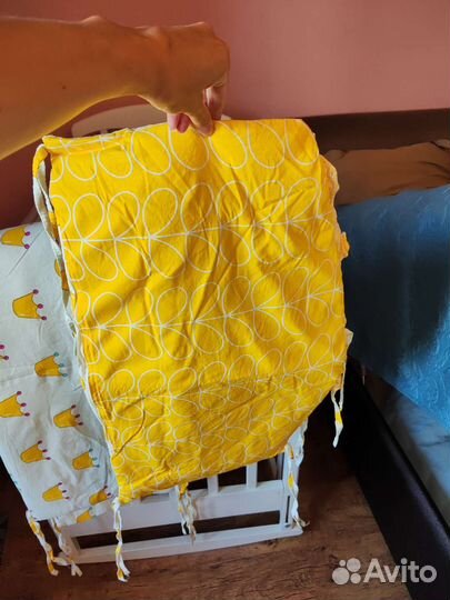 Бортики на детскую кроватку