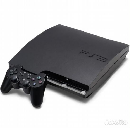 Игровая приставка ps3 slim прошитая