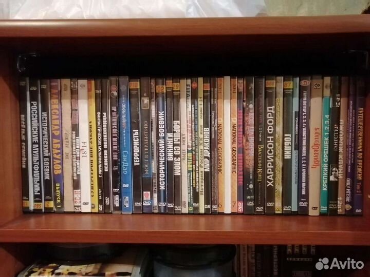Коллекция фильмов на DVD дисках