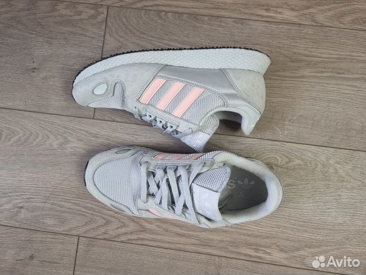 Кроссовки Adidas ZX 452 spzl Clear Grey Haze Coral