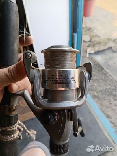 Спининг с катушкой бу