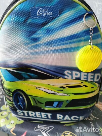 Рюкзак школьный каркасный в подарок счётный набор