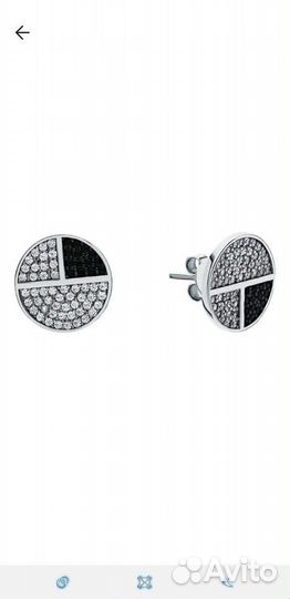 Серебряные серьги