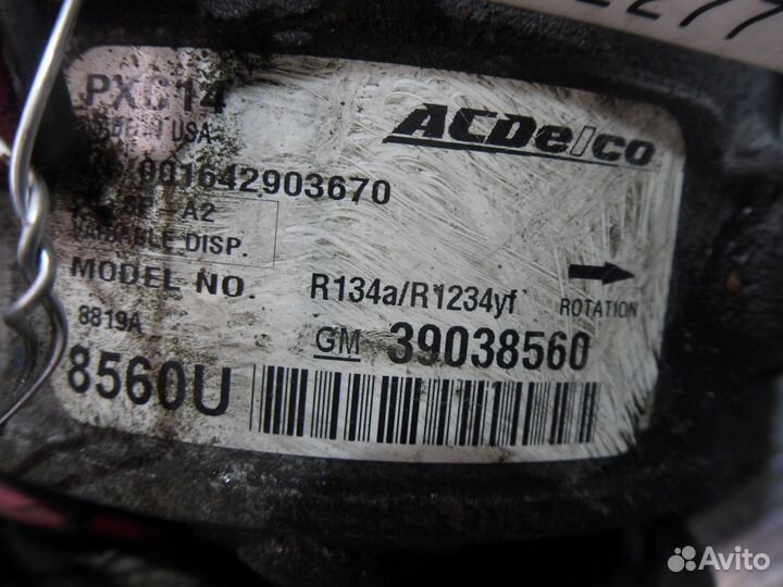 Б/У Компрессор кондиционера 39038560, general