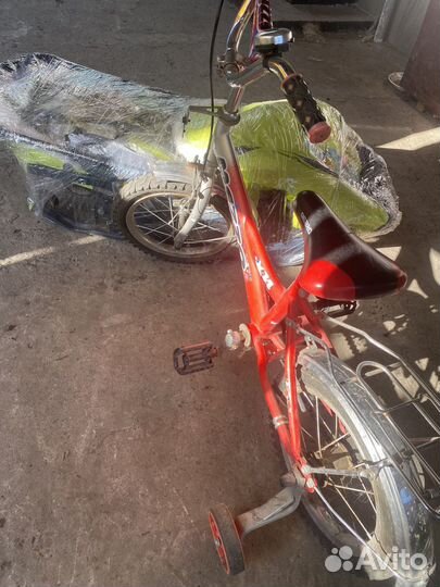 Детский велосипед, Сани коляска детские