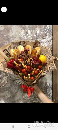 Мужские букеты