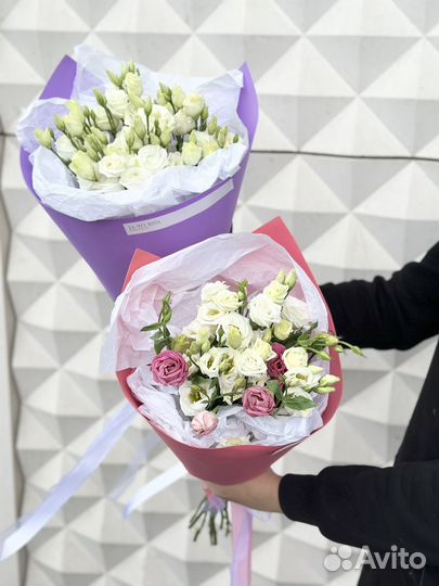 Эустома 130 руб