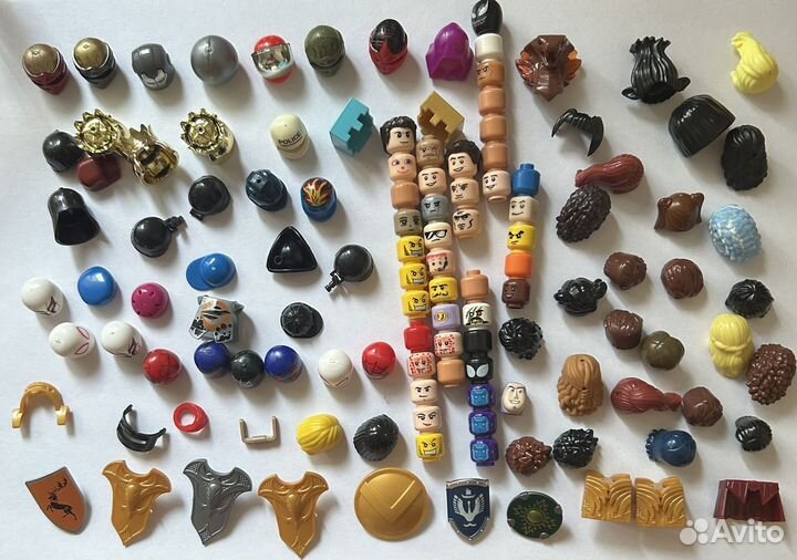 Лего аксессуары, кинжалы, мечи, кисти и др