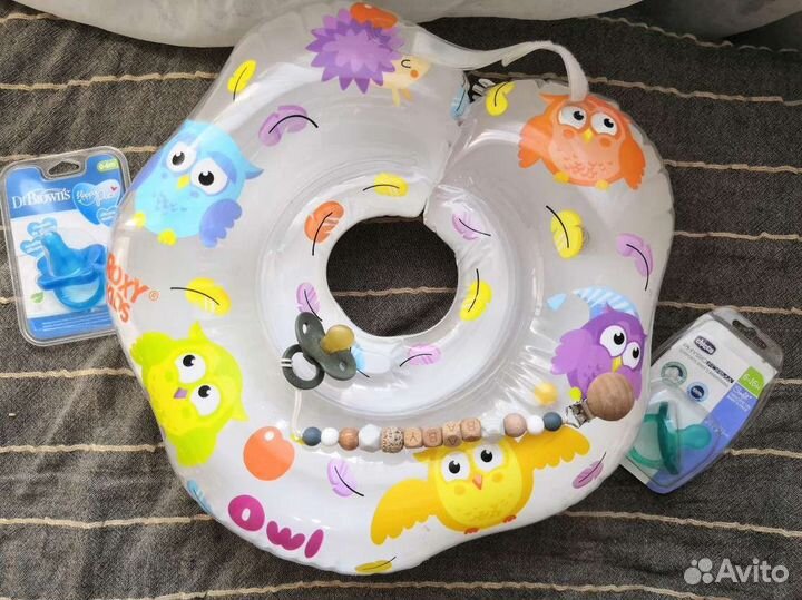Соски, держатель, круг для купания