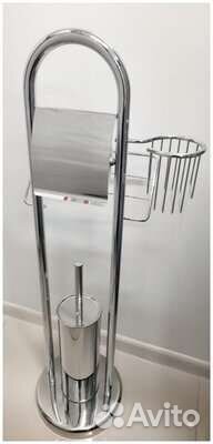 Держатель напольный для ершика, туалетной бумаги