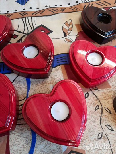 Подсвечник сердце