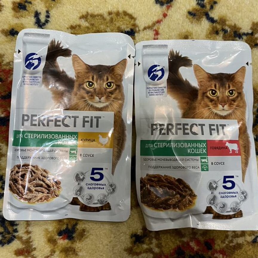 Корм для кошек влажный perfect fit