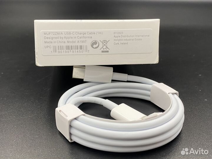 Кабель TypeC-TypeC для Apple 1 метр PD65W