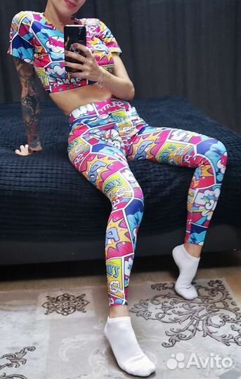 Спортивный костюм женский новый для фитнеса