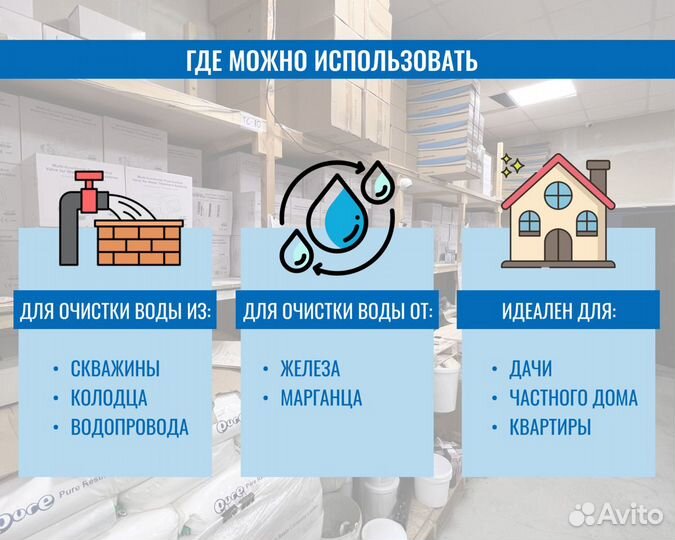 Система умягчения воды для дома дачи