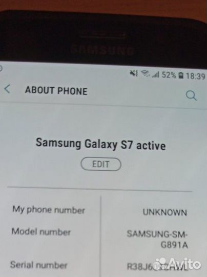 Samsung Galaxy S7 Active, 4/32 ГБ