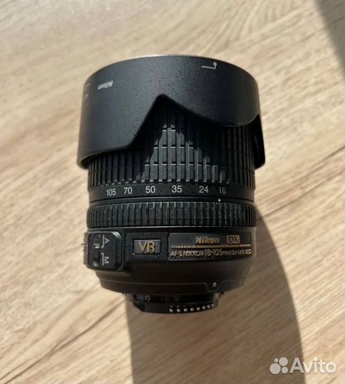 Объектив nikon 18 105