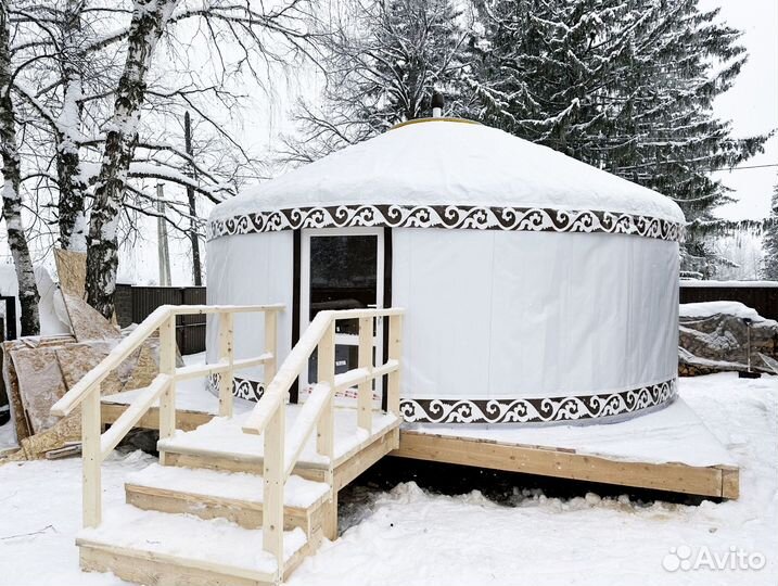 Юрта для глэмпинга