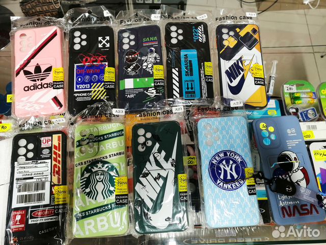 Чехлы на Samsung A23 с карманом под карту