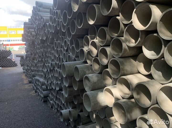 Труба хризотилцементная хц безнапорная / напорная