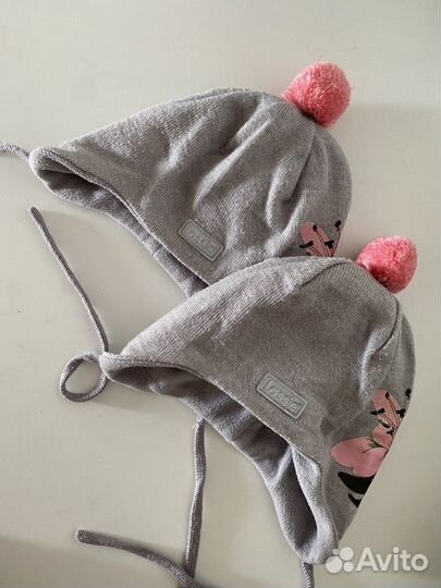 Шапка демисезонная Lassie 46-48 для двойни
