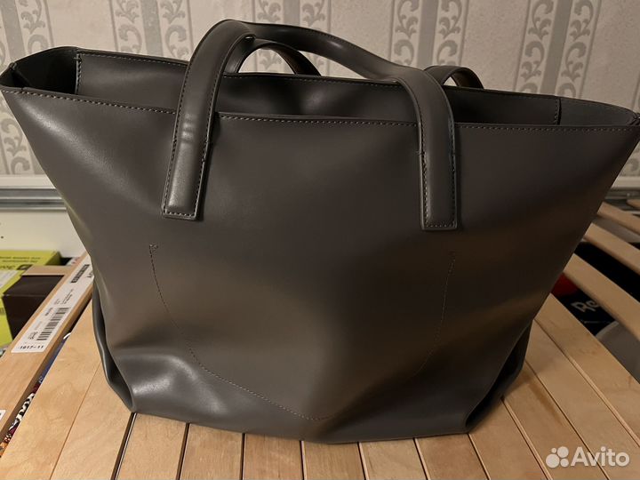 Сумка шопер на молнии