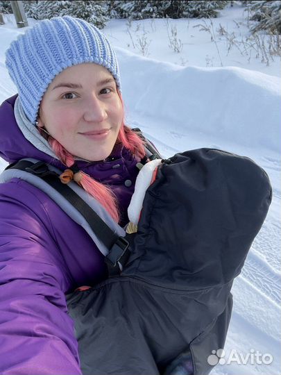 Накидка на эргорюкзак leokid