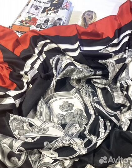 Платок пашмина шаль шарф Hermes