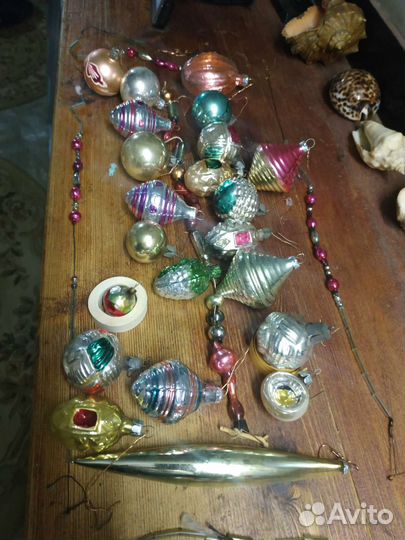 Ёлочные игрушки СССР советские от 50-100-150 р