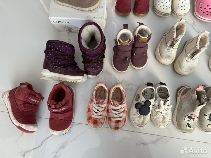 Обувь на девочку reima, adidas, geox, hm zara