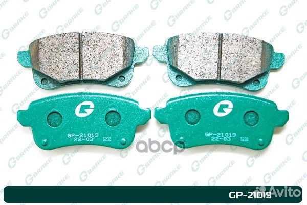 Колодки G-brake GP-21019 4406000Q3C,4406082